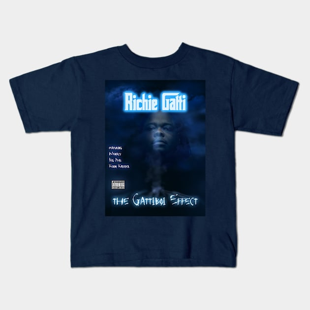 The Gatti Boi Effect Richie Gatti tee Kids T-Shirt by Art Of Lunatik